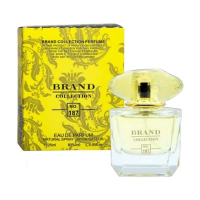 عطر جیبی حجم 25 میل شماره 187 ورساچه له دیاموند برند کالکشن - Brand Collection