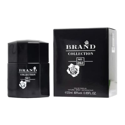 عطر جیبی حجم 25 میل شماره 202 پاکو رابان بلک ایکس اس برند کالکشن - Brand Collection