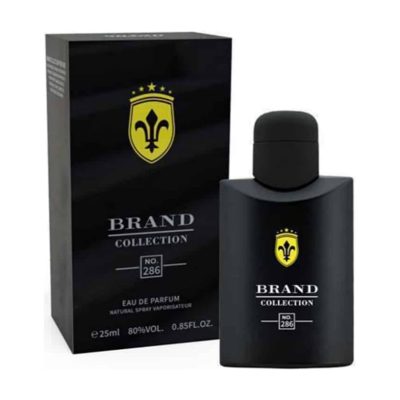 عطر جیبی حجم 25 میل شماره 286 فراری اسکودر مشکی برند کالکشن - Brand Collection