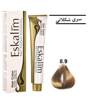 رنگ مو اسکالیم 8.9 بلوند شکلاتی روشن - Eskalim