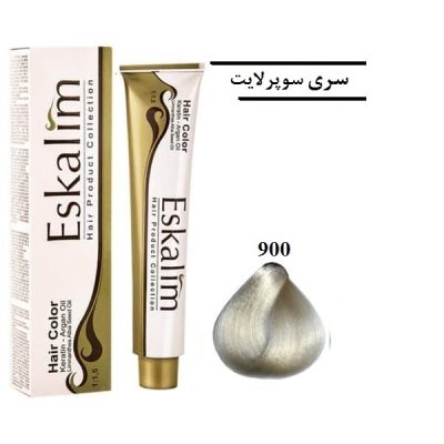 رنگ مو اسکالیم 900 سوپر لایت عاجی فیلی - Eskalim