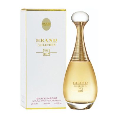 ادکلن زنانه برند کالکشن کد 007 رایحه دیور جادور (Dior J’adore) حجم 25 میل - Brand collection