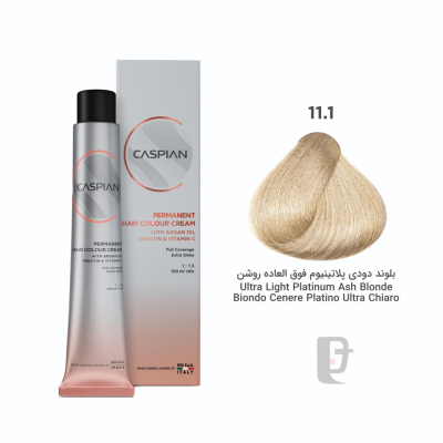 رنگ مو 11.1 کاسپین Caspian 100ml