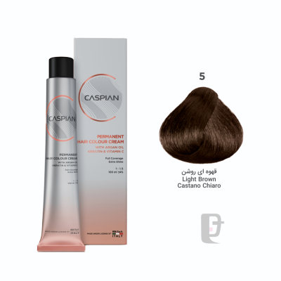 رنگ مو 5.0 کاسپین Caspian 100ml