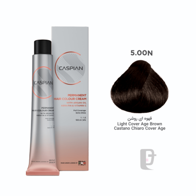 رنگ مو 5.00 کاسپین Caspian 100ml