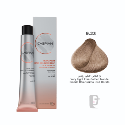 رنگ مو 9.23 کاسپین Caspian 100ml