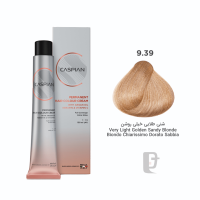 رنگ مو 9.39 کاسپین Caspian 100ml
