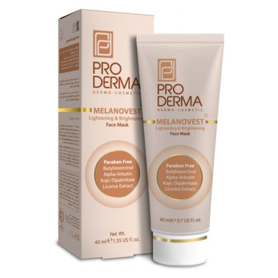 ماسک روشن کننده پرودرما ۴۰ میلی لیترproderma