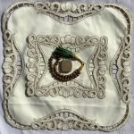 جانماز ارکیده پشت ساتن  45 * 45