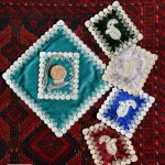 جانماز مدل مخمل برمه دوزی کد 40 - تصویر 2